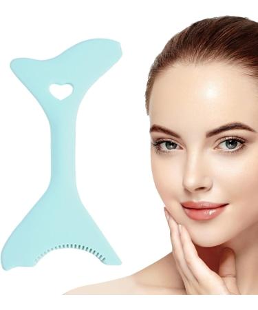 GUANGLU Eyeliner Guide Tool - Multifunctional Lightweight Portable Eyeliner Stencils - Mascara Shield for Beginners Eyebrow Stencils for Winged Eyeliner Lashes Lip Liner Blue - Buy Online on GoSupps.com