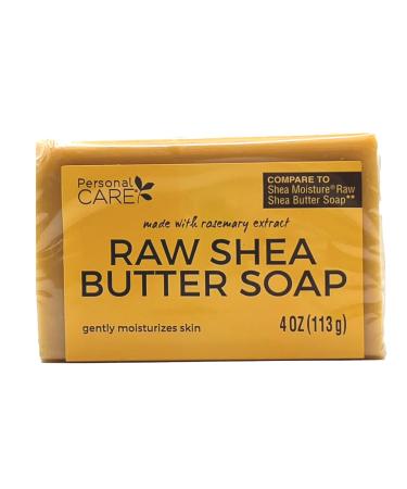 Raw Shea Butter Soap With Rosemary Extract Gently Moisturizes Skin