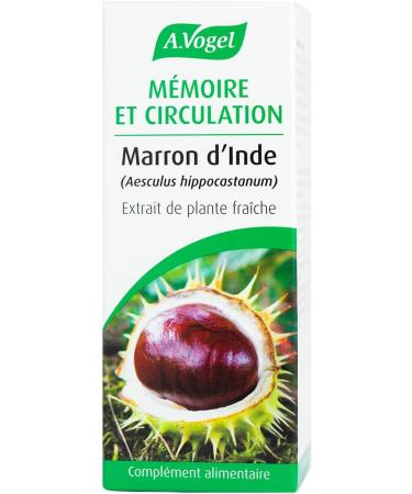 A.VOGEL Horse Brown Memory & Circulation - Lymphatic Drainage Fights heavy swollen & painful legs Fresh Plant Extract 50 ml - Buy Online on GoSupps.com
