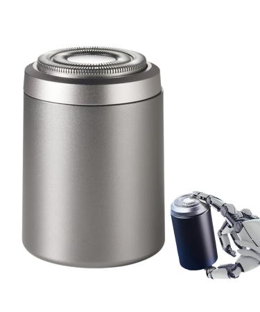 Sopami Mini Electric Shaver Sopami Mini Shaver 2024 New Mini Electric Razor Mini Portable Electric Shaver Pocket Size USB Rechargeable Waterproof Shaver for Men Travel (Silver One size) Silver One size