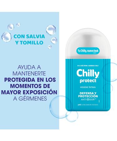 Chilly Protect Antibacterial Intimate Hygiene Gel 250ml | Shop Now - Buy Online on GoSupps.com