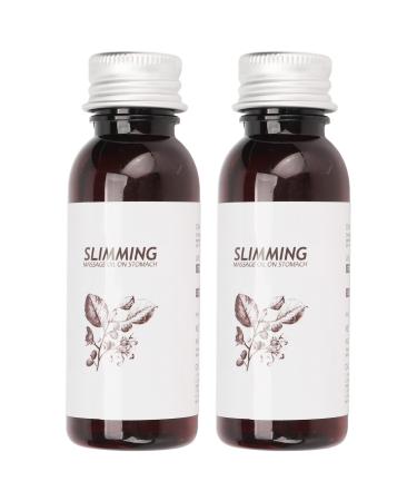 Body Massage Oil 30ml Body Massage Oil Firming Skin Slimming Essential Oil for Abdomen Waist Spa (2 Pack)