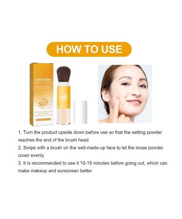 Lovelycat Mineral Sunscreen Face Powder Sunscreen Mineral Sunscreen Spf 50 Oil Control Natural Matte Finish Lasting Lightweight Breathable For All Skin (3PC) - Buy Online on GoSupps.com