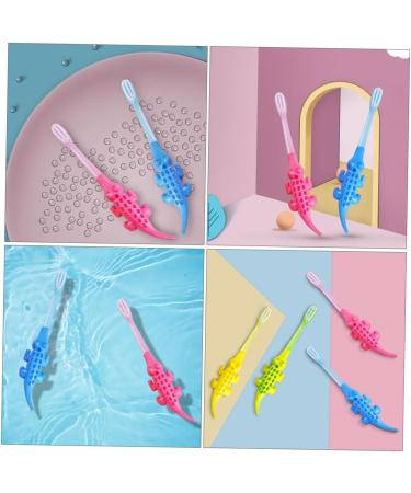 Buy Healvian 8st Cartoon Animal Wooden Toothbrushes for Kids | Eco-Friendly Toddler Oral Care - Buy Online on GoSupps.com