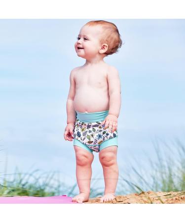 Splash About Happy Nappy Reusable Swim Nappy Fallen Leaves 3-6 Months - Buy Online on GoSupps.com