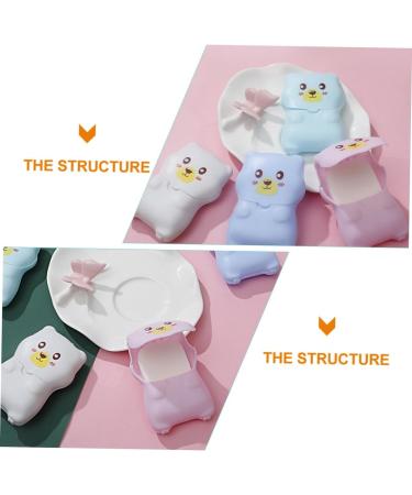 Angoily Small Soap Slice 6 Sets Travel Soap Flakes Confetti Pp Clean Hand-washing Soap Slices - Buy Online on GoSupps.com