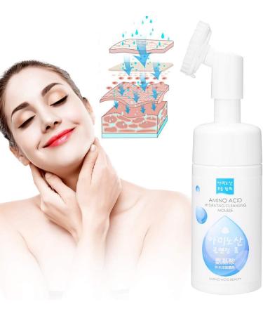 Qukaim Face Cleanser Amino Acid Face Foaming Cleanser 120ml Pores Cleaning Makeup Removal - Buy Online on GoSupps.com
