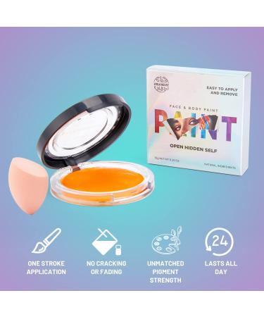 VIOLA HOUSE Professional Water Based Face & Body Paint Kit for Halloween, Cosplay & Theatrical Makeup - Black - Buy Online on GoSupps.com