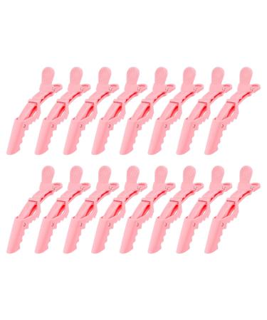 Ondder 24 Pack Pink Alligator Hair Clips for Styling and Sectioning - Professional Barber and Salon Clips for Hair Coloring and Cutting - Buy Online on GoSupps.com