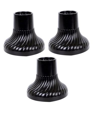 Didiseaon 3pcs Nozzle Wind Cover Big Oven Appendix Electric Travel 16X16X15.5cmx3pcs Blackx3pcs