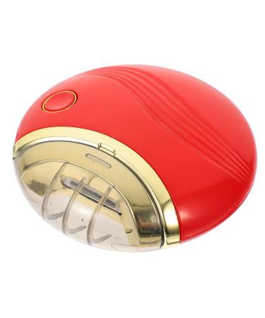 OSALADI 1 Set Electric Manicure Safe Nail Clipper Automatic Nail Electric Nail Clippers Cuticle Trimmer Nail Scissors Nail File Fingernail Nail Abs Usb Nail Baby 8x8cm Red