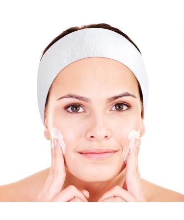 Pimoys 60 Count Disposable Headbands for Spa Facials and Skincare - Stretch Headbands for Women - Esthetician Supplies - 60 Count Pack - Buy Online on GoSupps.com