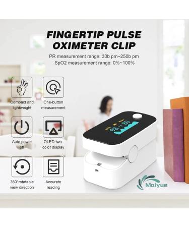 Buy BT201 Pulse Oximeter | Fingertip Blood Oxygen Monitor | SPO2 & Heart Rate Tracker | iOS & Android Compatible - Buy Online on GoSupps.com