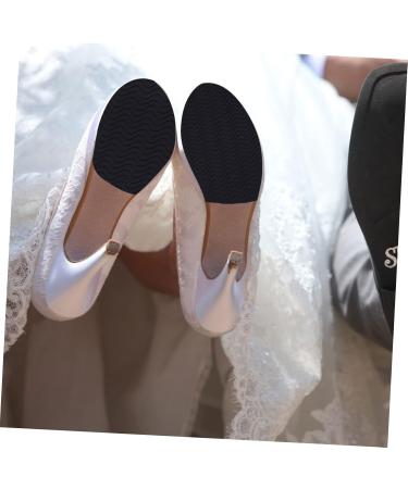 Mobestech 3 Sets Forefoot Anti-Slip Stickers | Nonslip Shoe Sole Pads for High Heels | Self-Adhesive Leopard Hair Net Design - Buy Online on GoSupps.com