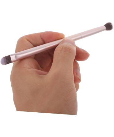 SKISUNO 20pcs Double Brush Makeup Brush Powder Applicator Cosmetics Brush Makeup Tool Golden Aluminum Tube - Buy Online on GoSupps.com