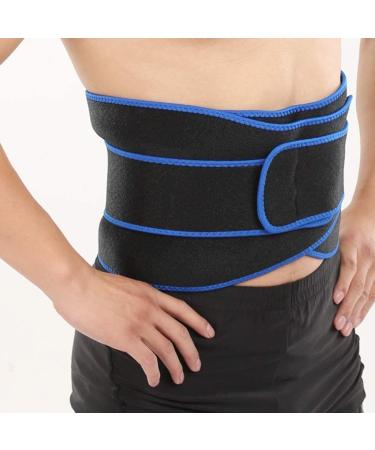 Premium Sporty Compression Back Support Belt for Men & Women | Adjustable Waist & Abdominal Support | Breathable Red L - Buy Online on GoSupps.com