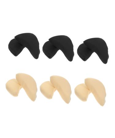 FRCOLOR High Heel Shoe Inserts 12 Pairs Half Insoles Thicken Insoles Forefoot Pads Foot Brace Shoe Inserts Cushion Sole Pads Metatarsal Pads Mens