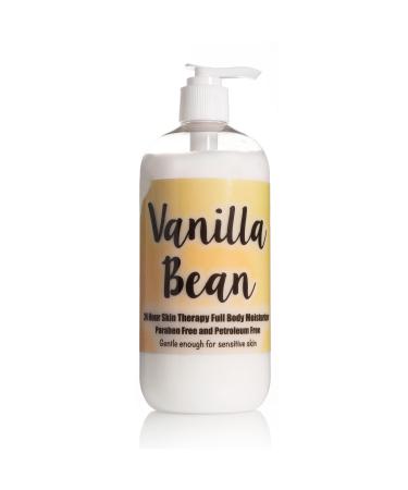 The Lotion Company 24 Hour Skin Therapy Lotion  Full Body Moisturizer  Paraben Free  Made in USA  Vanilla Bean Fragrance  w/ Aloe Vera 16 Ounces Vanilla Bean 16 Fl Oz (Pack of 1)