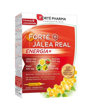 Forte Pharma Concentrated royal jelly to boost defenses and reduce fatigue. 20 ampoules - Fort Pharma