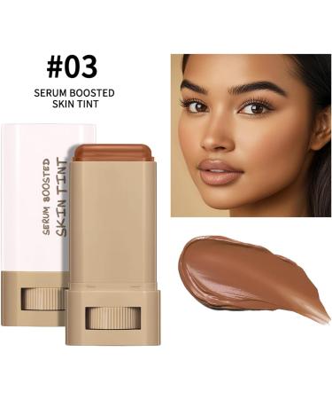  SONGVISON Stick Foundation Serum Boosted Skin Tint - Full Coverage Moisturizing Concealer with Beauty Balm Natural Glow & 24-Hour Lig - Buy Online on GoSupps.com