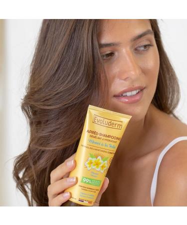  Evoluderm EVOLUDERM - Monoi Madness Detangling & Moisturizing Conditioner - 200 ml - 99% Natural Origin - Vegan - Made in France - Buy Online on GoSupps.com