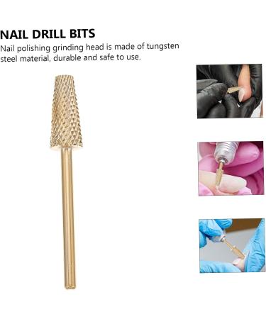 Housoutil Nail Polisher Portable Nail Nail Polish Bits Nails Gel Remover Pedicure Polishing Drill Manicure Drill Bits Cleaning Tool Nail Art Drill Bits Plastic Exfoliating Sander - Buy Online on GoSupps.com