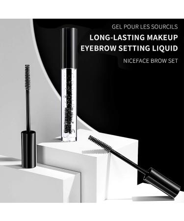 DAGEDA Clear Eyebrow Setting Gel 4 Pack - Waterproof & Sweat-Proof Brow Fix Gel for Salon-Worthy Brows - 3.53oz - Buy Online on GoSupps.com