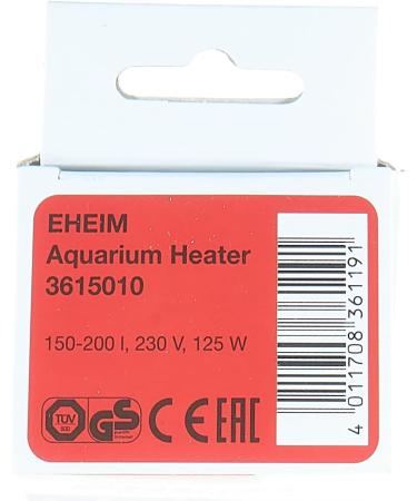 J ger 3615010 Aquarium Heater 125W - Reliable & Efficient - International Shipping Available - Buy Online on GoSupps.com