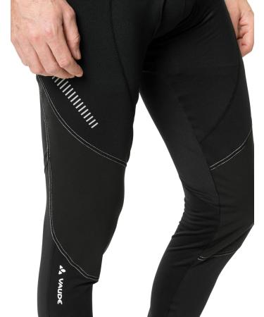 VAUDE Men's Active Warm Tights L Black/Silver - Premium Thermal Performance for International Shipping - Buy Online on GoSupps.com