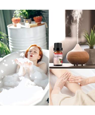GREENSLEEVES Red Raspberry Essential Oil 10ml - 100% Pure Organic Aromatherapy Diffuser Oil - Buy Online on GoSupps.com