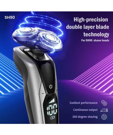 SH90 Replacement Rotary Heads for Philips Norelco Series 9000 & S8000 - Upgrade Your Shaver Blades Today - Buy Online on GoSupps.com