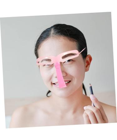 Balacoo 12 Sets Eyebrow Aid Specialty Tools Eye Wear-resistant Eyebrow Stencil Supplies Modify 1 count (Pack of 1) Pinkx4pcs - Buy Online on GoSupps.com