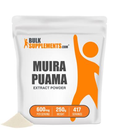 BulkSupplements.com Muira Puama Extract Powder - Potency Wood - Muira Puama Bark - Muira Puama Powder - Herbal Supplements - Gluten Free & No Additives (250 Grams - 8.8 oz) 8.8 Ounce (Pack of 1) - Buy Online on GoSupps.com