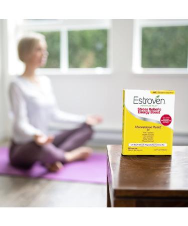 Estroven Maximum Strength Menopause Relief + Energy | 28 Once Daily Caplets - Buy Online on GoSupps.com