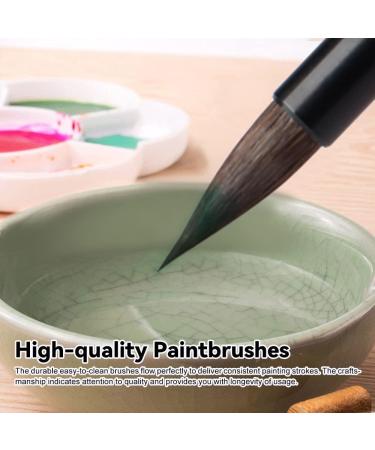 LIGHTWISH Watercolor Brushes - Professional Mop Round Paintbrush for Art Painting, Illustration & Animation - Art Supplies for Rendering - RX12 - Buy Online on GoSupps.com