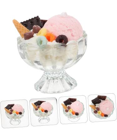 FRCOLOR Scented Ice Cream Candle | Creative Party Decor | Glass Candle Cup | Xmas Gift - Buy Online on GoSupps.com