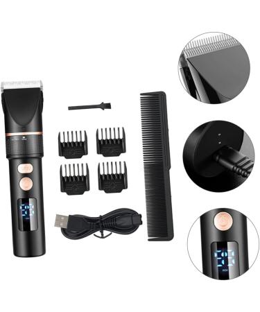 Mikinona Electric Shaver 1 Set Kit Barber Tool Grooming Trimmer Clipper Hairdressing Display Shaver Cordless Haircut T Cutting Electric Salon Guide for LCD Beard Kits Professional of Men Mens Razors - Buy Online on GoSupps.com