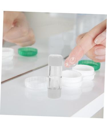 HEALVIAN 8 STK Contact Lens Containers | Eye Lens Storage Box with Rigid Mirror & Colored Lens Holders | Durable Glasses Case for Safe Lens Soaking - Buy Online on GoSupps.com