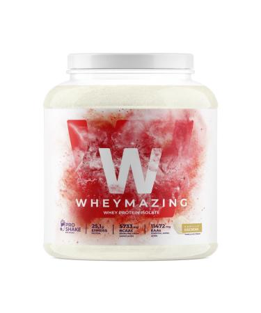 Wheymazing Whey protein isolates 1kg vanilla ice cream - first -class quality - heavenly taste |1000g can |NF24 protective powder