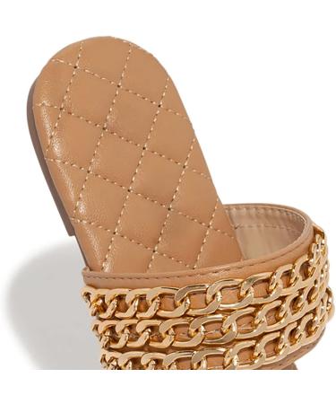 Casual Clip Toe Flip Flops | Flat Bottom Orthopedic Bunion Corrector Slippers | Size 6.5 Brown - Comfortable & Stylish - Buy Online on GoSupps.com