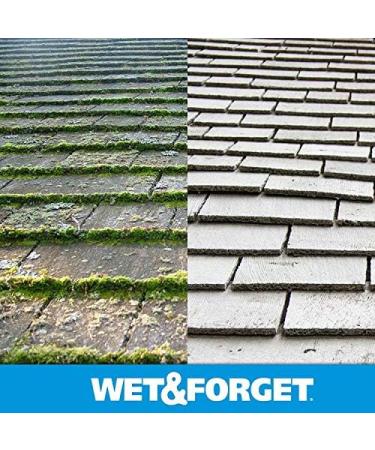 Wet & Forget Outdoor Stain Remover - Moss Mold Mildew & Algae Cleaner - Multi-Surface Xtreme Reach Hose End Refill (48 Fl Oz) - Fast Shipping Internationally - Buy Online on GoSupps.com