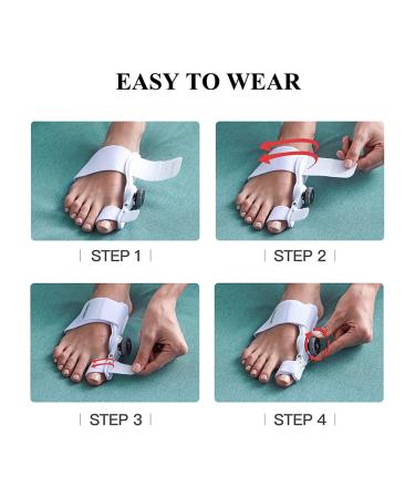 Silicone Big Toe Corrector & Separator for Hallux Valgus Bunion - 1 Pair - Buy Online on GoSupps.com