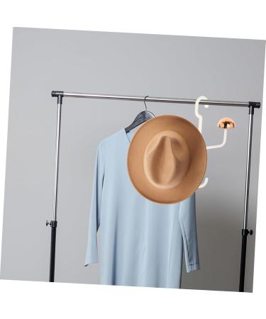 Alipis 2pcs Rotating Coat Rack Keychain Wallet Purses Stainless Hanging Hooks Stainless Steel Wardrobe Rod 31.00X27.00X6.00CM White - Buy Online on GoSupps.com