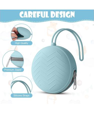 Buy 5-Piece Pacifier Box Set: 2 Silicone Storage & 3 Plastic Dustproof Boxes - Portable & Travel-Friendly - Buy Online on GoSupps.com