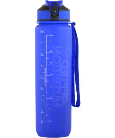 Applied Nutrition Water Bottle - 1 Litre Water Bottle Sports & Gym 1l Drinking Bottle - Buy Online on GoSupps.com