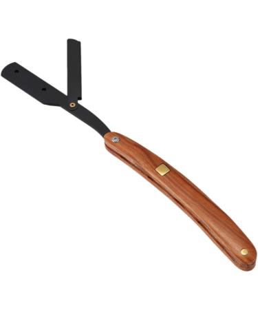 Phtoit Stainless Steel Folding Straight Razor - Premium Barber Knife for Eyebrow & Face Shaving - Buy Online on GoSupps.com