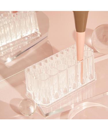 Acrylic Eyeliner Organizer | Clear Lip Liner Eyeliner Organizers and Storage Box - Eyeliner Makeup Holder Organizer with 26 Slots for Home Desk - Buy Online on GoSupps.com