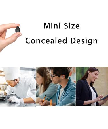 P&LLL Bluetooth Mini Single Earbud - 8Hrs Playtime, Noise Cancelling, Hands-Free Earpiece for iPhone, Samsung, Android - Wireless Invisible Pro Headset - Buy Online on GoSupps.com