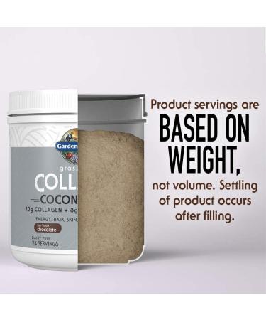 Garden of Life Grass Fed Collagen Coconut MCT Chocolate - 14.81 oz | Boost Joint Health & Vitality - Buy Online on GoSupps.com