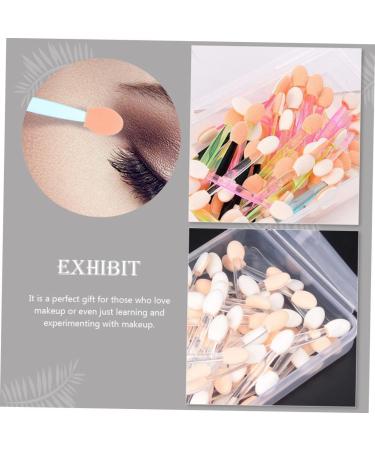 DOITOOL 120pcs Double Ended Eye Shadow Stick Eyeshadow Flower Party Hats for Kids Woman Makeup Tools Sponge - Buy Online on GoSupps.com